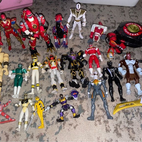 Vintage Power Rangers big lot - Picture 11 of 16